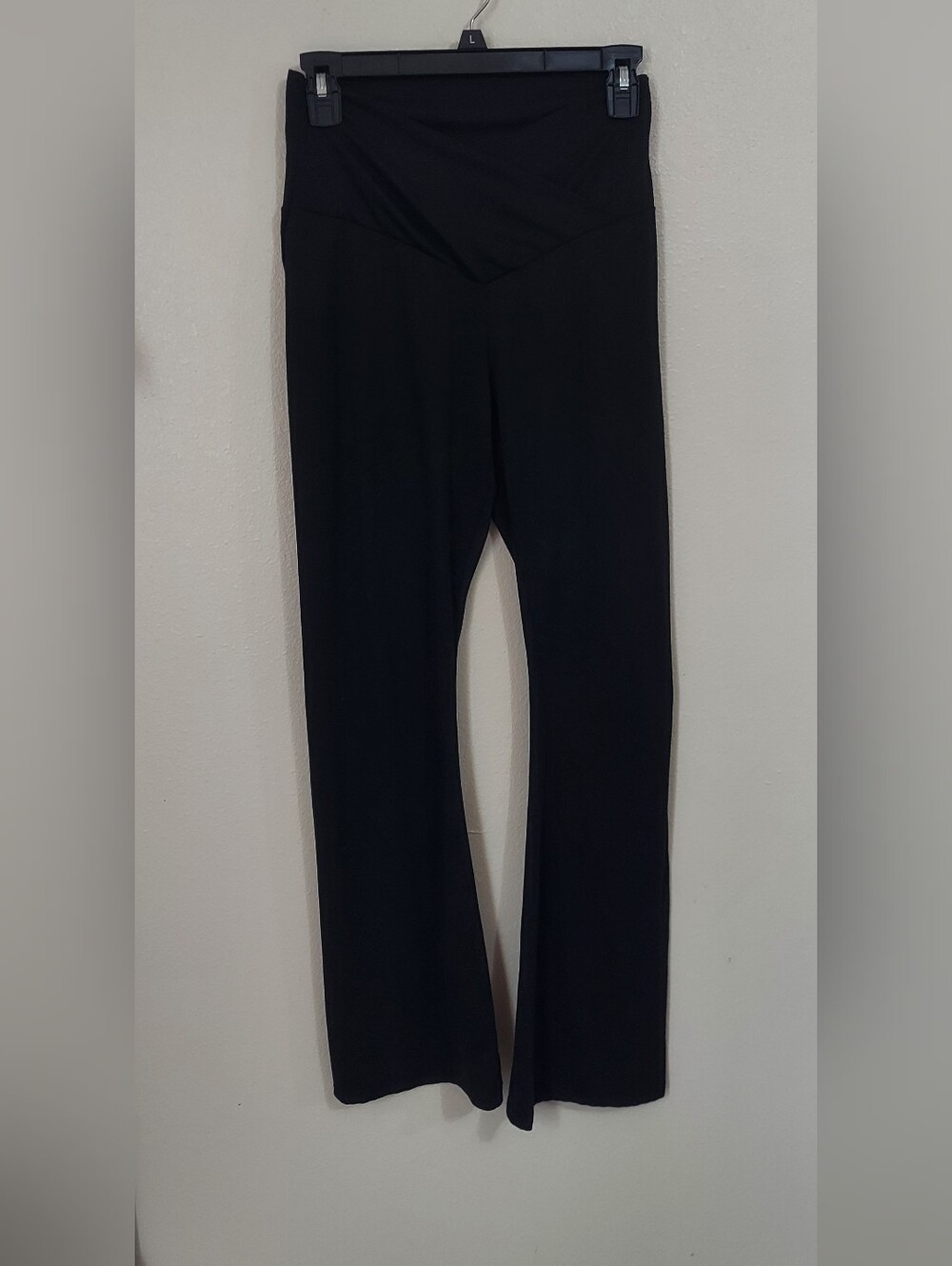 SHEIN Black Girls' Flared Yoga Leggings